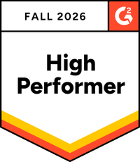 G2 High Performer Fall 2026