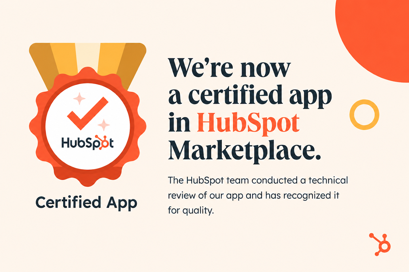 Clearout is now certified in the HubSpot Marketplace