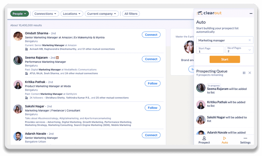 Linkedin Chrome Extension Find Emails Phone Numbers More Clearout Linkedin Chrome Extension Find Emails Phone Numbers More Clearout