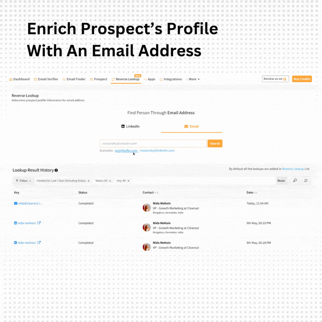 Reverse Email Lookup Tool Find Information From Email