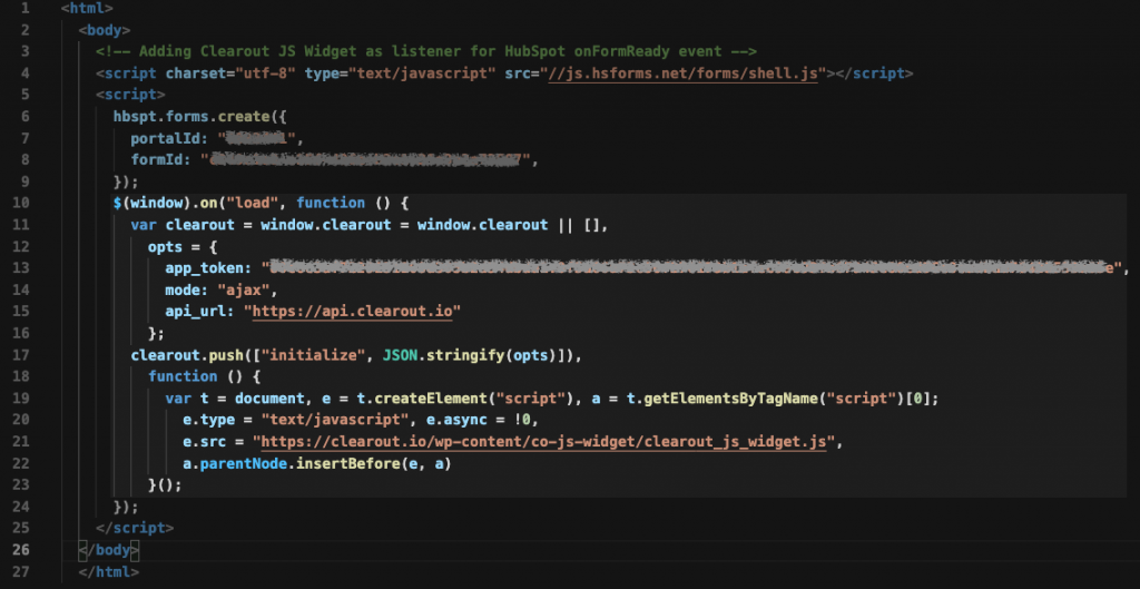 Hubspot forms email validation integration clearout