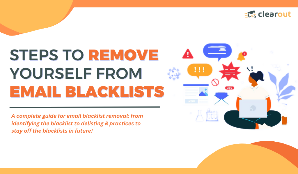 How do I remove my email from blacklist?