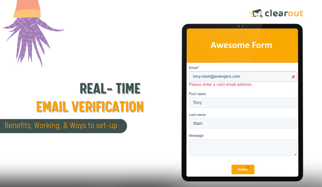 Real Time Email Verification