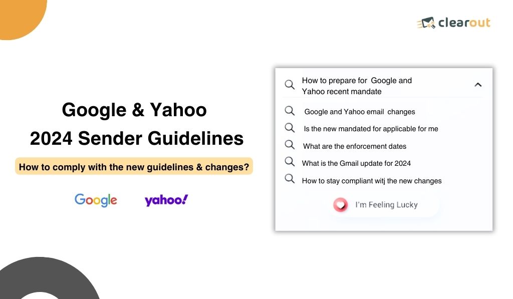 Google and Yahoo bulk email sender guidelines 2024