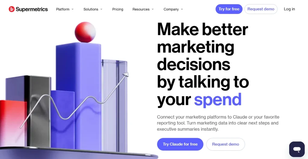 Supermetrics home page
