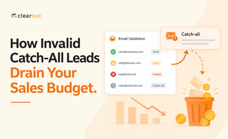 How Invalid Catch-All Leads Drain Your Sales Budget